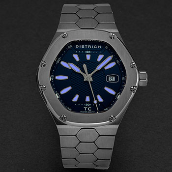 Dietrich Time Companion Men's Watch Model TC SS BLUE Thumbnail 4